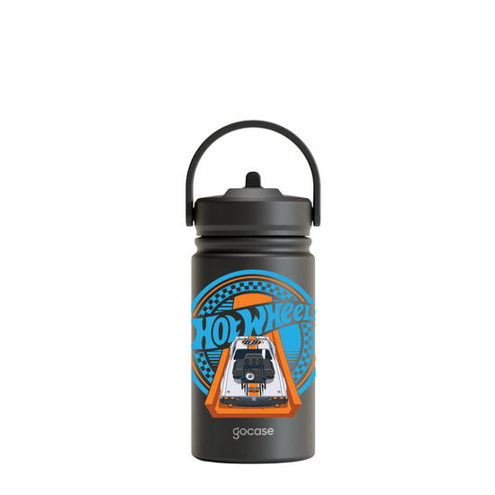 Garrafa Térmica Mini + Ebook - Hot Wheels – Estilo Radical