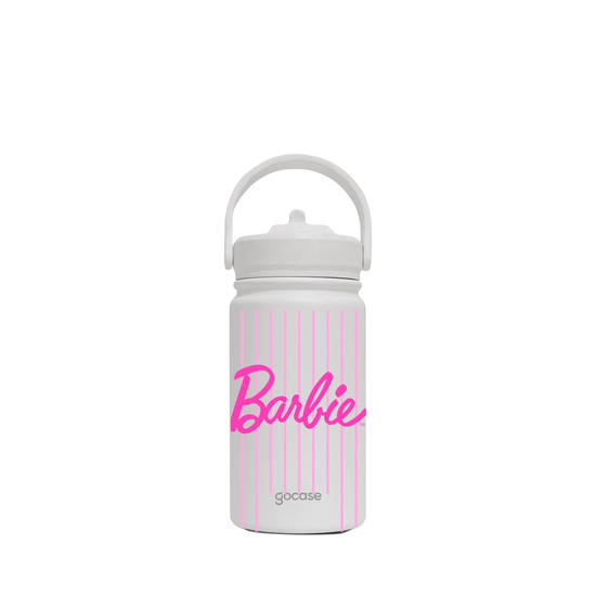 Garrafa Térmica Mini - Barbie - Pink Stripes
