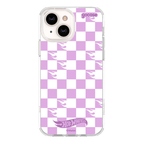 Capinha para celular Hot Wheels - Checkered Pattern