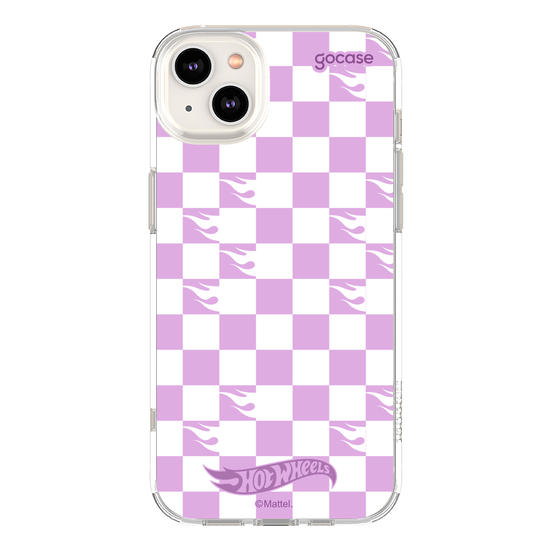 Capinha para celular  Hot Wheels - Checkered Pattern