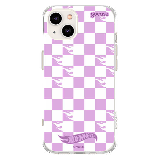 Capinha para celular  Hot Wheels - Checkered Pattern