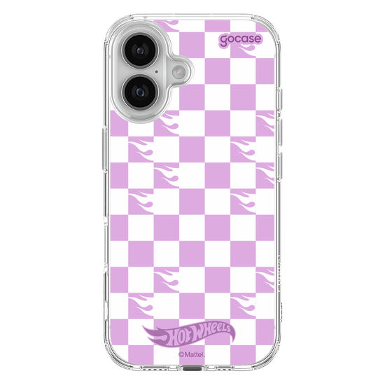 Capinha para celular  Hot Wheels - Checkered Pattern