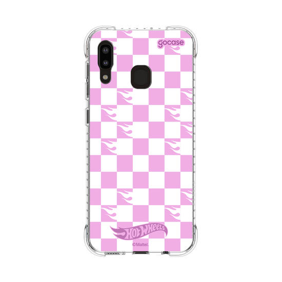 Capinha para celular  Hot Wheels - Checkered Pattern
