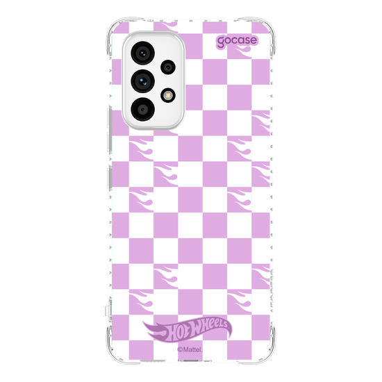 Capinha para celular  Hot Wheels - Checkered Pattern