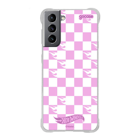 Capinha para celular  Hot Wheels - Checkered Pattern