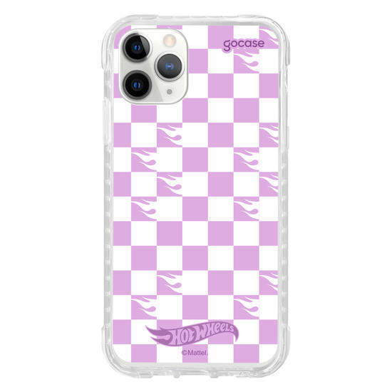 Capinha para celular  Hot Wheels - Checkered Pattern