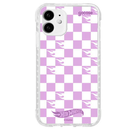 Capinha para celular  Hot Wheels - Checkered Pattern