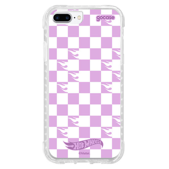 Capinha para celular  Hot Wheels - Checkered Pattern