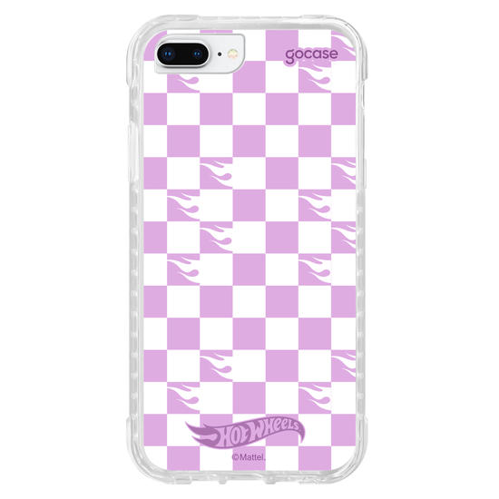 Capinha para celular  Hot Wheels - Checkered Pattern