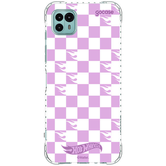 Capinha para celular  Hot Wheels - Checkered Pattern