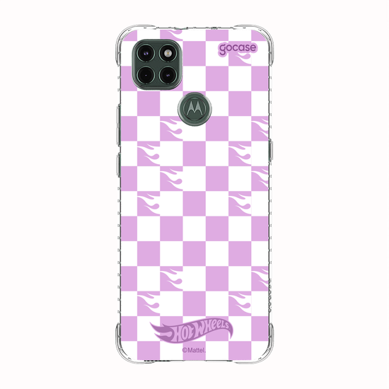 Capinha para celular  Hot Wheels - Checkered Pattern