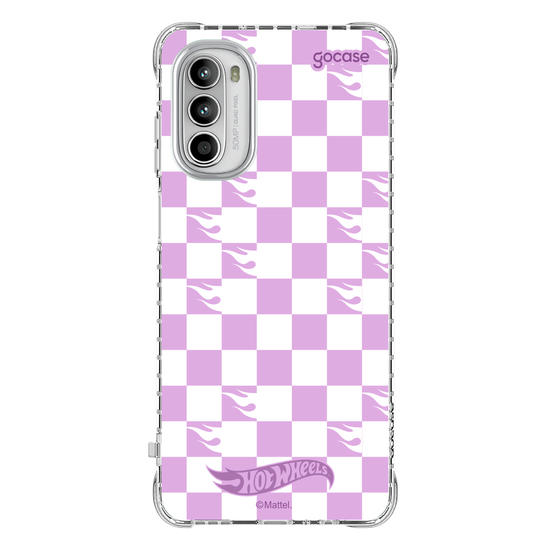Capinha para celular  Hot Wheels - Checkered Pattern