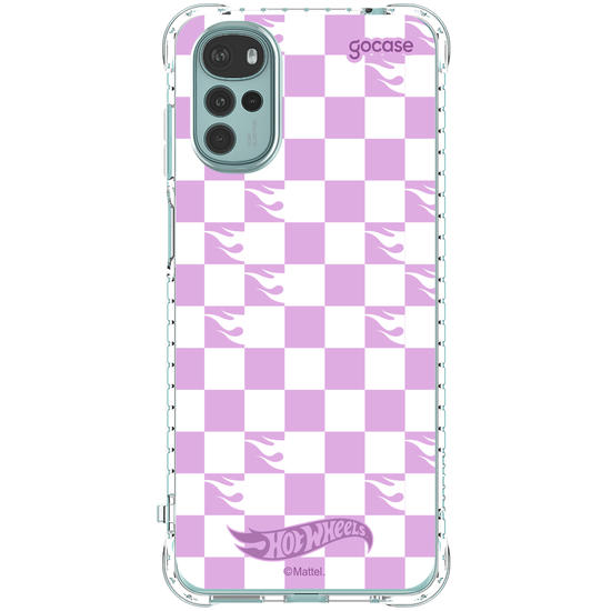 Capinha para celular  Hot Wheels - Checkered Pattern