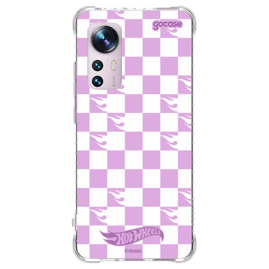 Capinha para celular  Hot Wheels - Checkered Pattern