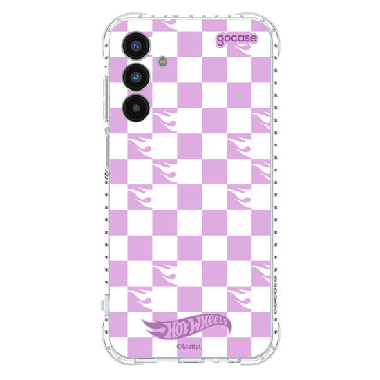 Capinha para celular  Hot Wheels - Checkered Pattern