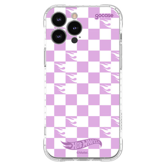 Capinha para celular  Hot Wheels - Checkered Pattern