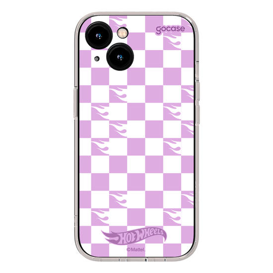 Capinha para celular  Hot Wheels - Checkered Pattern