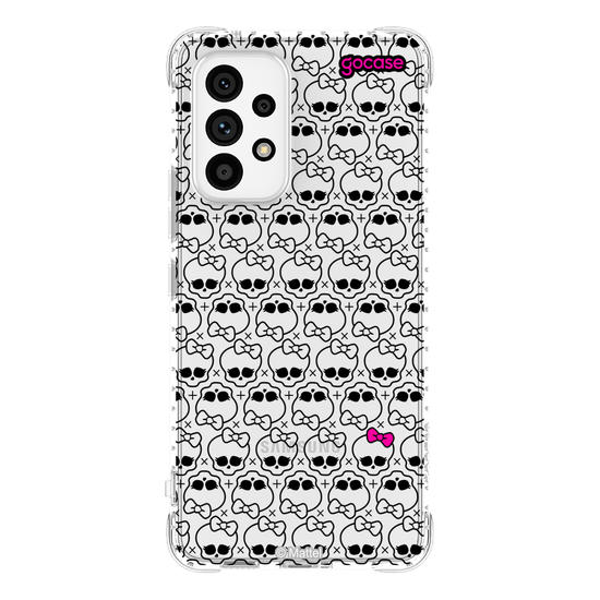 Capinha para celular  Monster High - Skull Bow Pattern