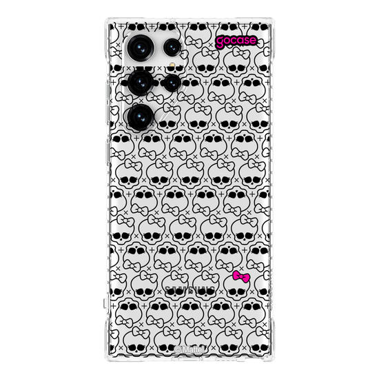 Capinha para celular  Monster High - Skull Bow Pattern