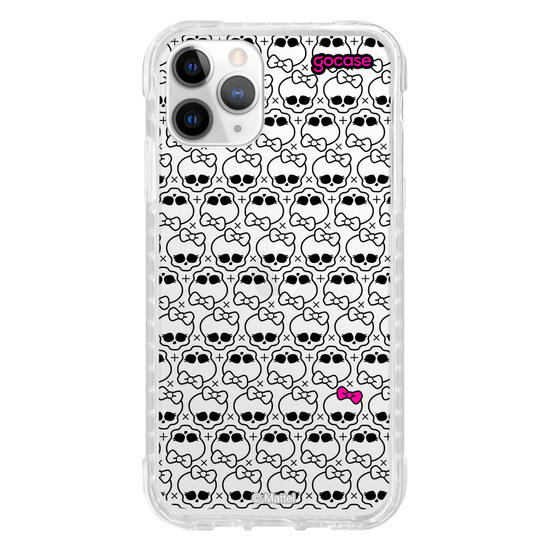 Capinha para celular  Monster High - Skull Bow Pattern