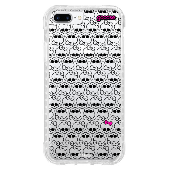 Capinha para celular  Monster High - Skull Bow Pattern