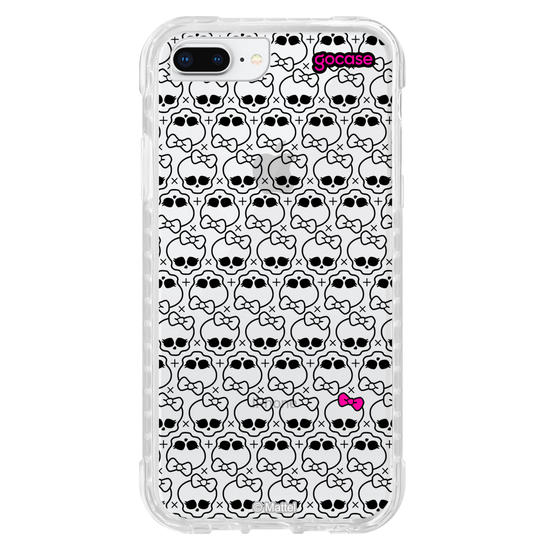 Capinha para celular  Monster High - Skull Bow Pattern