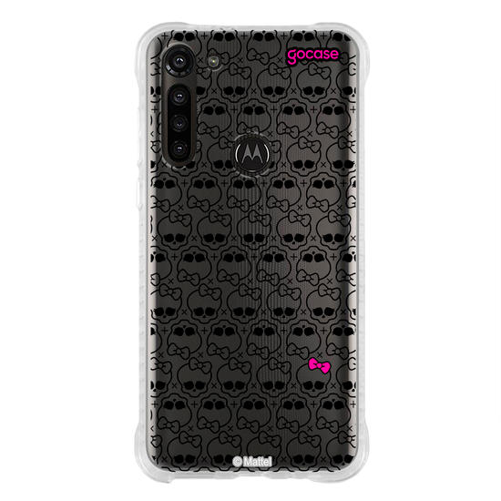 Capinha para celular  Monster High - Skull Bow Pattern