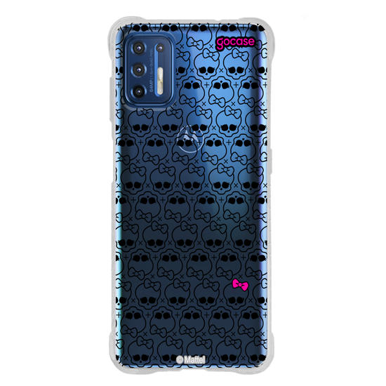 Capinha para celular  Monster High - Skull Bow Pattern