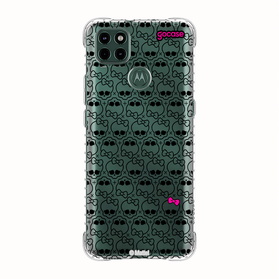 Capinha para celular  Monster High - Skull Bow Pattern