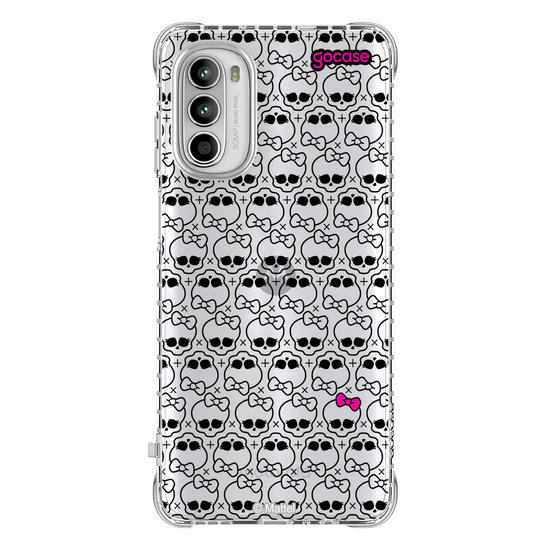 Capinha para celular  Monster High - Skull Bow Pattern