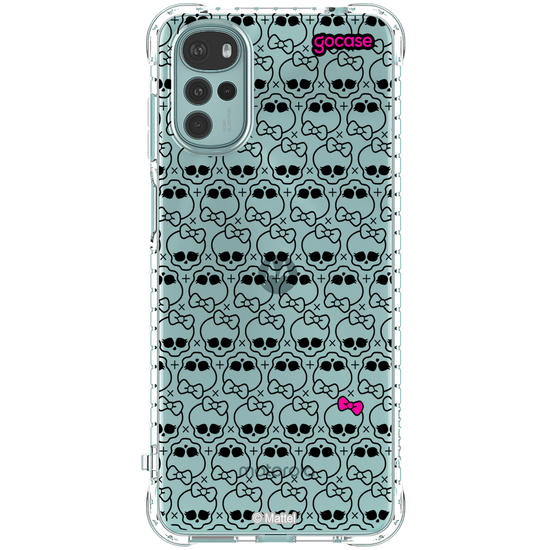 Capinha para celular  Monster High - Skull Bow Pattern