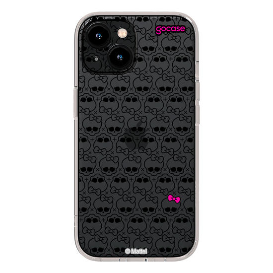 Capinha para celular  Monster High - Skull Bow Pattern