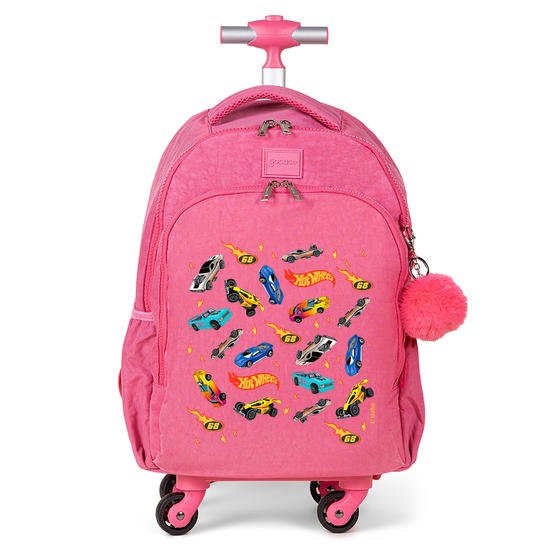 Mochila de Carrinho 4 Rodas Fun - Hot Wheels - Carros Core Style