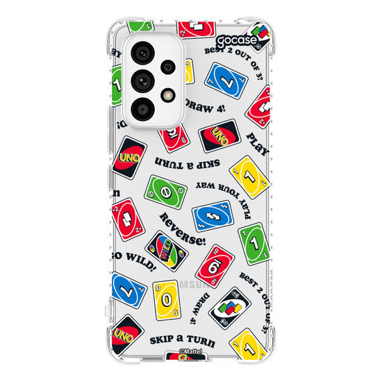 Capinha para celular  UNO -  Pattern de Cartas
