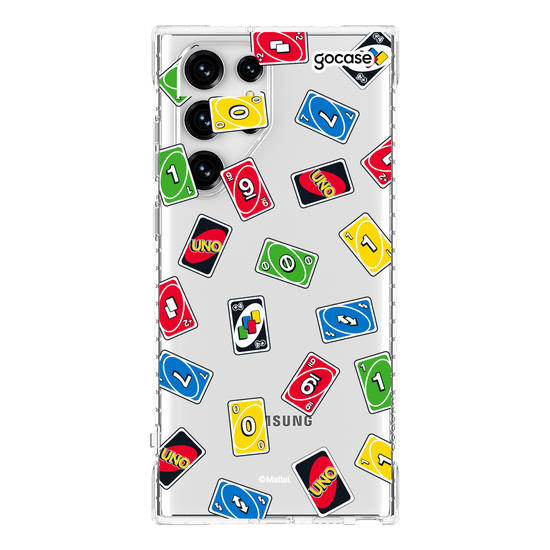 Capinha para celular  UNO -  Pattern de Cartas