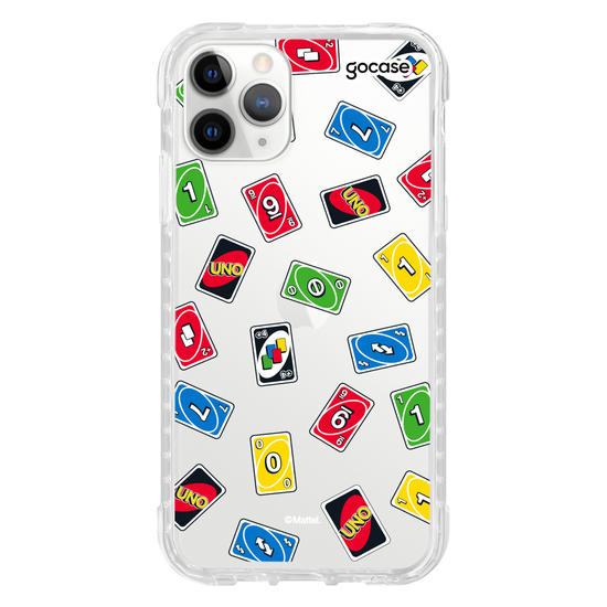 Capinha para celular  UNO -  Pattern de Cartas