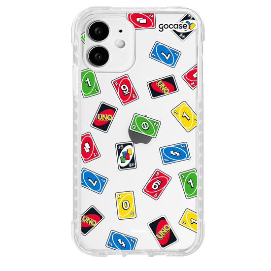 Capinha para celular  UNO -  Pattern de Cartas