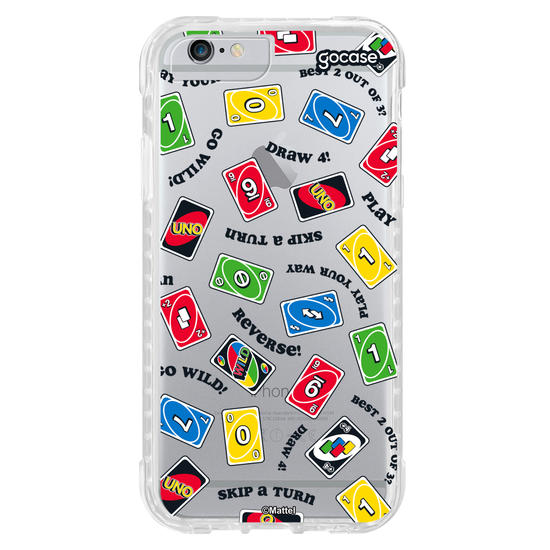 Capinha para celular  UNO -  Pattern de Cartas