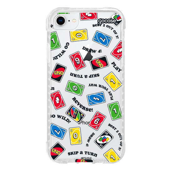 Capinha para celular  UNO -  Pattern de Cartas