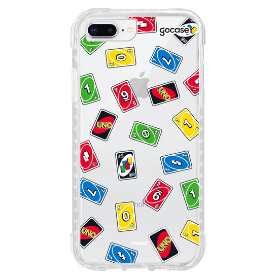 Capinha para celular  UNO -  Pattern de Cartas