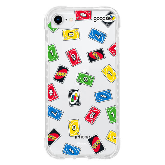 Capinha para celular  UNO -  Pattern de Cartas