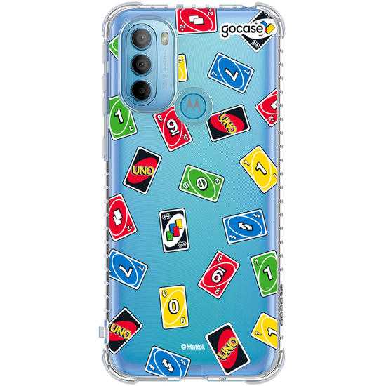 Capinha para celular  UNO -  Pattern de Cartas