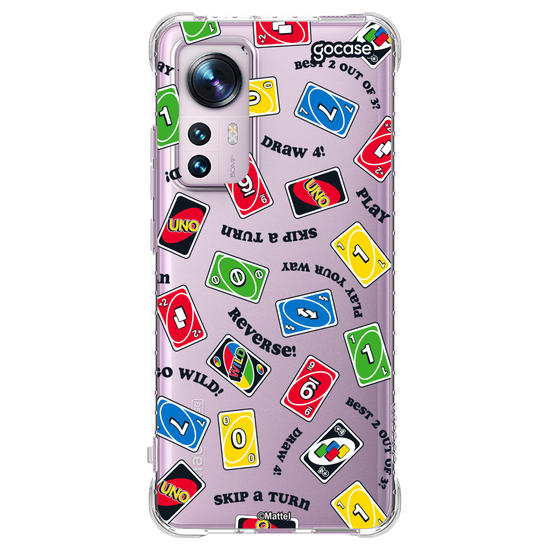 Capinha para celular  UNO -  Pattern de Cartas