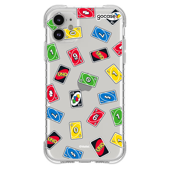 Capinha para celular  UNO -  Pattern de Cartas