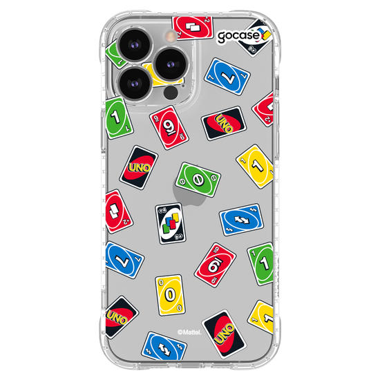 Capinha para celular  UNO -  Pattern de Cartas