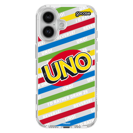 Capinha para celular  UNO - Listras Retrô