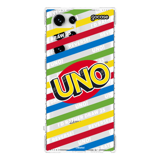 Capinha para celular  UNO - Listras Retrô