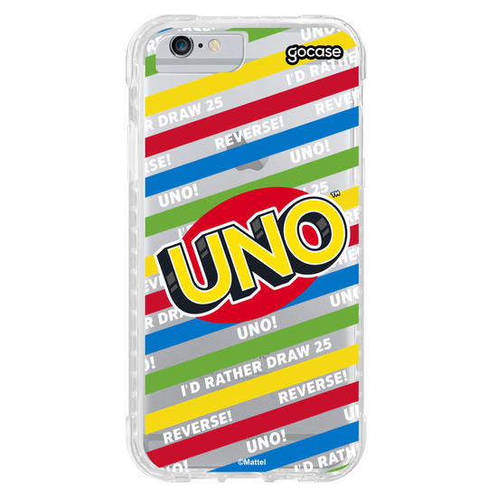 Capinha para celular  UNO - Listras Retrô