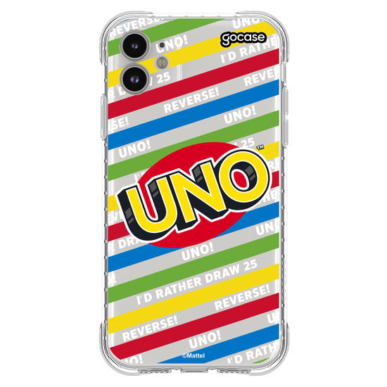 Capinha para celular  UNO - Listras Retrô