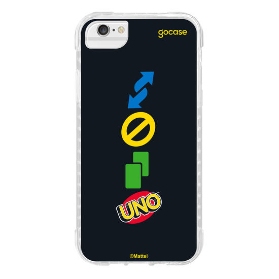 Capinha para celular  UNO - Reverse, Draw, Skip